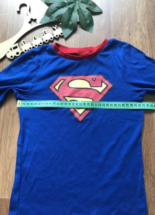 Крутая кофта реглан superman h&m 6-8 лет4 фото