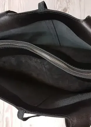 Сумка женская "марго" натуральная кожа,черная3 фото