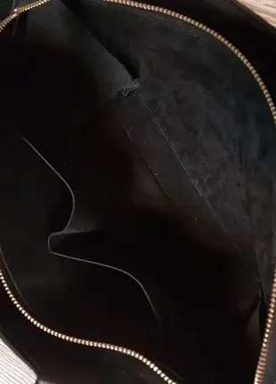 Сумка женская "марго" натуральная кожа,черная4 фото