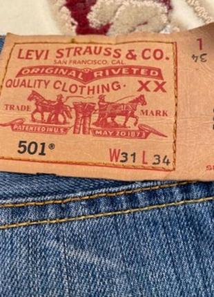 Джинси levis 501 31/344 фото