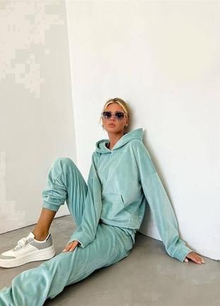 Костюм велюровый