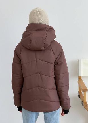 Теплая куртка на синтепоне 200, 42-52 размеров. 31511026 фото