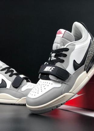 Стильні чоловічі кросівки від nike air jordan legacy low 312/комфортні кросівки на повітряній подушці для хлопців та чоловіків2 фото