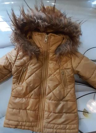 Куртка зимняя на девочку 1.5-2р.2 фото