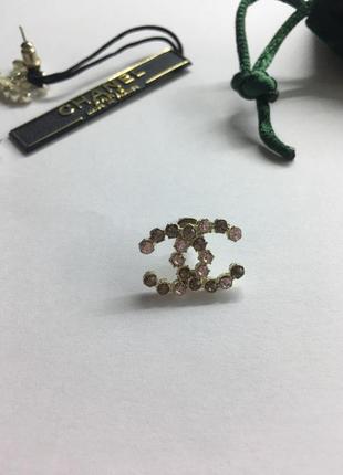 Сережки у стилі chanel