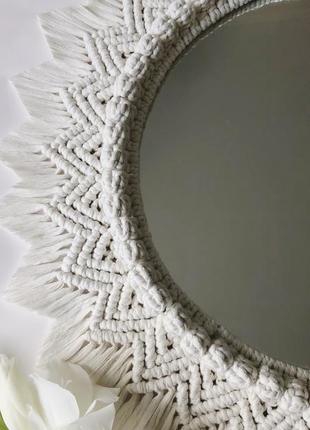 Дзеркало макраме