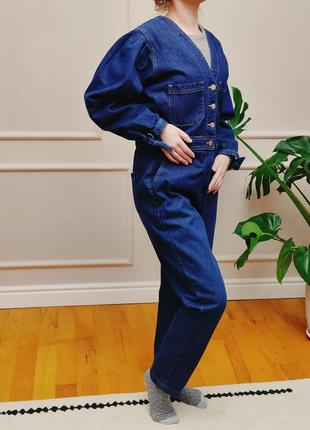 Новий джинсовий жіночий комбінезон next4 фото