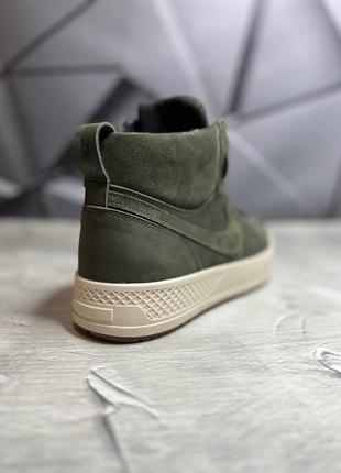 Акция❗️❗️❗️ зимние кроссовки в стиле nike из высококачественной натуральной плотной кожи7 фото