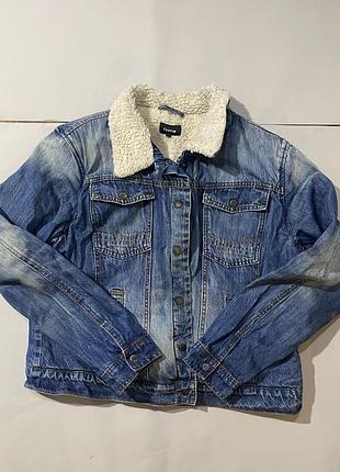 Утеплена джинсова куртка firetrap