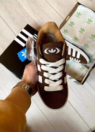 Adidas campus brown8 фото