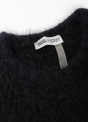 Diesel+ edun knitted mohair sweater vest&nbsp;&nbsp;женский жилет3 фото