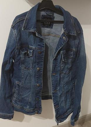 Мужская джинсовая куртка zara