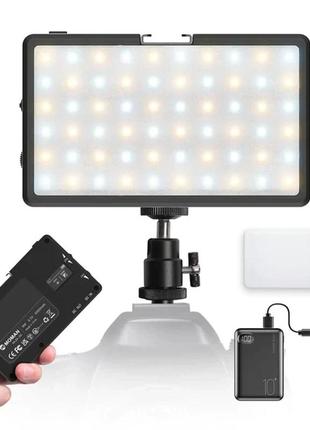 Светодиодный светильник для камеры moman ml3-d фотосвет видеосвет