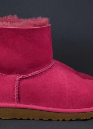 Ugg australia mini bailey bow ii ботинки угги зимние мех цигейка овчина. оригинал. 33 р./22 см.