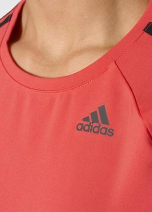 Яркая оригинальная футболка для занятий спортом adidas9 фото