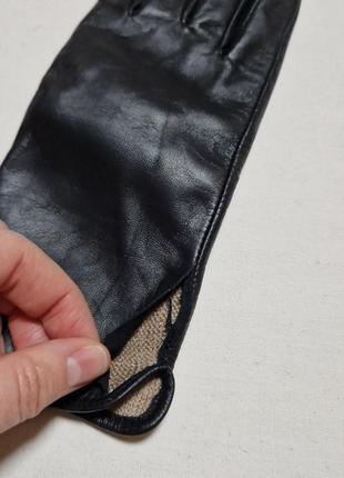 Кожаная перчатка h&amp;m xs 6 1/2 перчатки перчатки