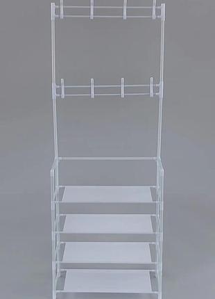 Универсальная вешалка для одежды new simple floor clothes rack size 60x29.5x151 см3 фото