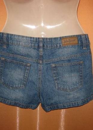 Короткие джинсовые секси шорты тянутся принт американский флаг маленький размер xs xxs 12лет плотные10 фото