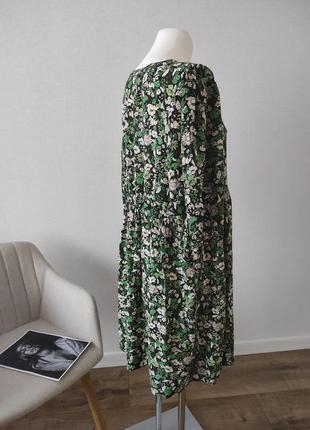 Платье женское цветочный принт3 фото