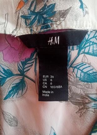 Ромпер цветочный принт h&amp;m обмен9 фото