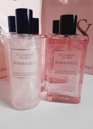 Спрей для тіла victoria's secret fine body mist bombshell парфюм victoria's secret bombshell