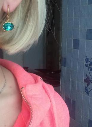 Сережки суперские, не темнеют, золотое напыление!!! 2