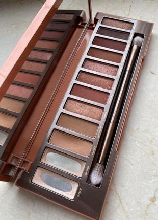 Urban decay naked heat тени для век палетка2 фото