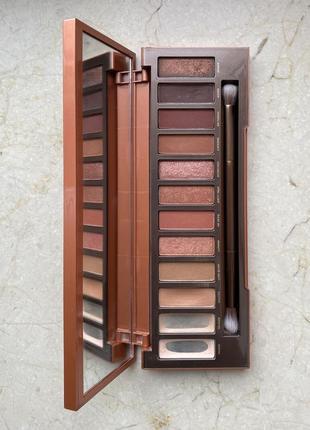 Urban decay naked heat тени для век палетка3 фото