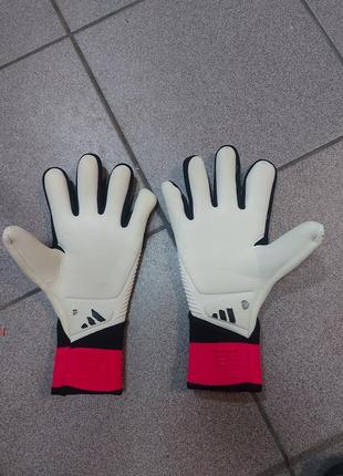 Вратарские перчатки adidas predator goalkeeper pro раз 82 фото