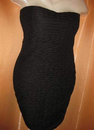 Сексі сукня силуетна плаття по фігурі в обтяжку еластична тягнеться чорна великий розмір елька 406 фото