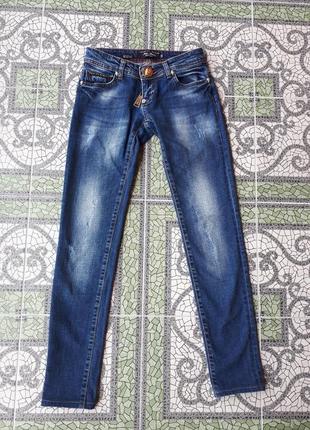 Philipp plein узкие джинсы slim3 фото