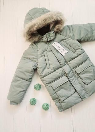 Куртка зимова дитяча, бренд george, англія, куртка демісезонна для хлопчиків та дівчаток, 104-110см, 4-5років2 фото
