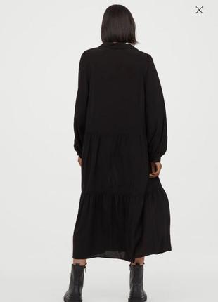 Сукня міді ярусна вільного крою h&m розмір м-s6 фото