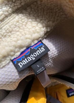 Флисовая кофта patagonia fleece sherpa retro x шерпа4 фото