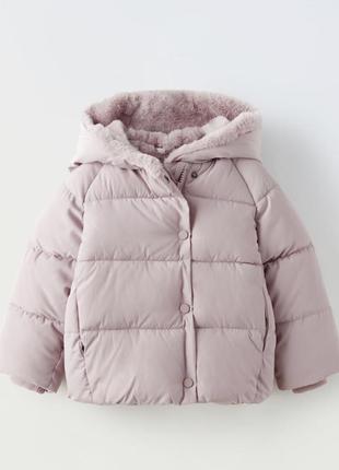 Дитяча куртка пуховик zara