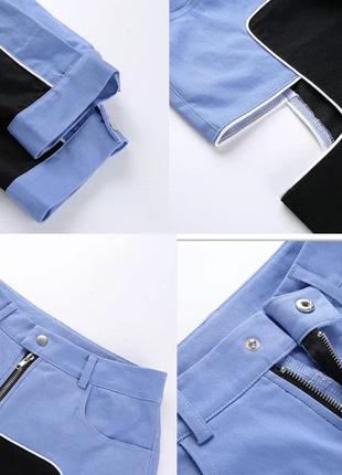 Летние джинсы брюки дизайнерские2 фото