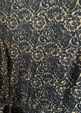 Сукня темно-синє з баскою5 фото