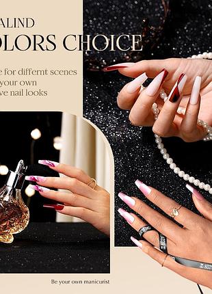 Rosalind гель-лак b001 (білий) для нігтів - розалінд7 фото