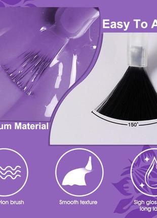 Rosalind гель-лак b001 (білий) для нігтів - розалінд5 фото