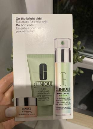 Подарунковий косметичний набір clinique even tone essentials, австрія