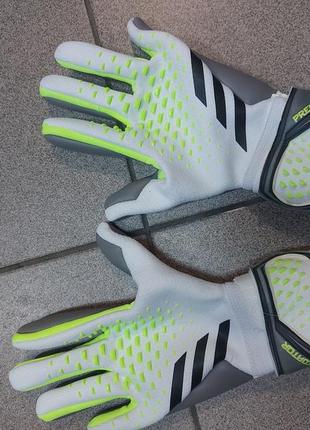 Вратарские перчатки adidas predator league раз 101 фото