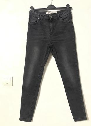 Джинсы скинни высокая посадка мом