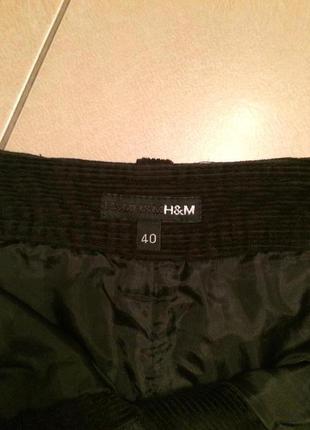 Вельветова спідниця h&m3 фото