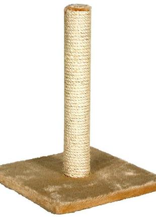 Столбик когтеточка для котов flamingo polset small 29 x 29 x 39 см светло-коричневый (5415245142005)1 фото