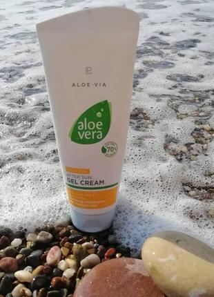 Гель-крем після засмаги, алое віра, aloe vera sun, lr