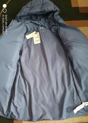 Куртка курточка пальто zara зара р.164 на 12-14 г8 фото
