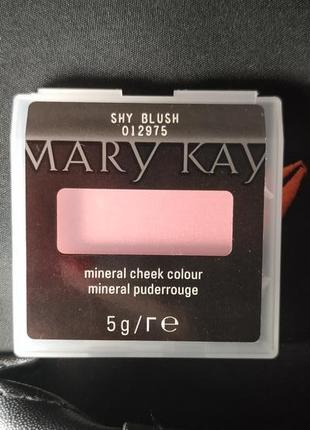 Скидка!!! румяна shy blush нежный румянец mary kay, мери кей2 фото