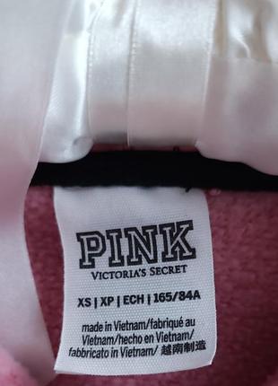 Укороченный худи. pink victoria 's secret.6 фото