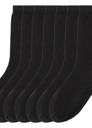 Носки набор 7 пар для мальчика pepperts lycra® 370656-х 31-34   (8-11 years) черный