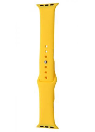 Ремінець apple watch sport band 42/44/45/49 mm (s/m & m/l) 3pcs yellow